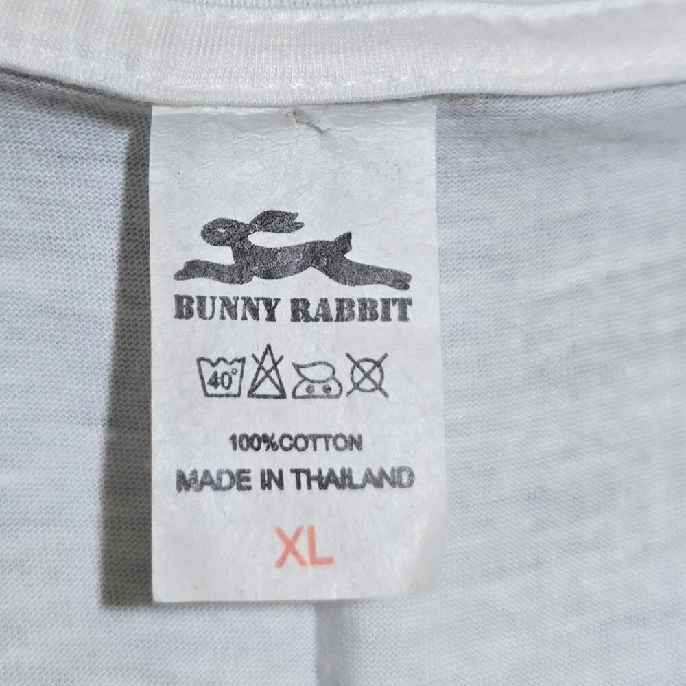 Bunny Rabbit - 1996 MTV Beavis and Butthead AC/DC Tour Collab - White - Sz XL* - Picture 3 of 4